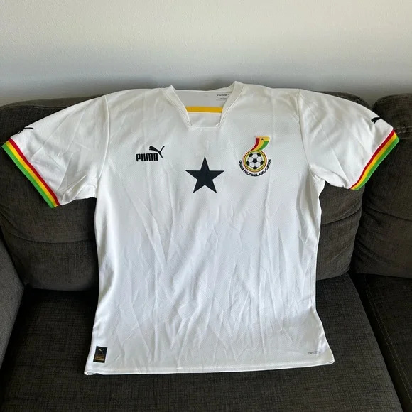 Puma Shirts Puma Authentic Ghana National Team 222 2023 Soccer